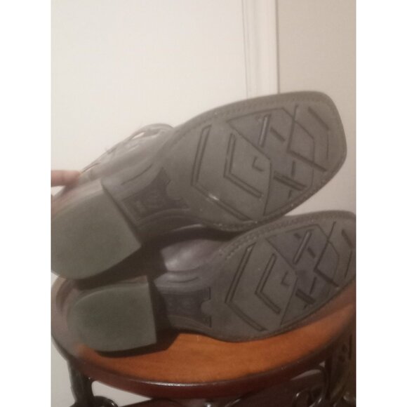 Ariat Crossfire Buckaroo Boots Mens 11 D Brown Leather Western 10006734 - Picture 3 of 15